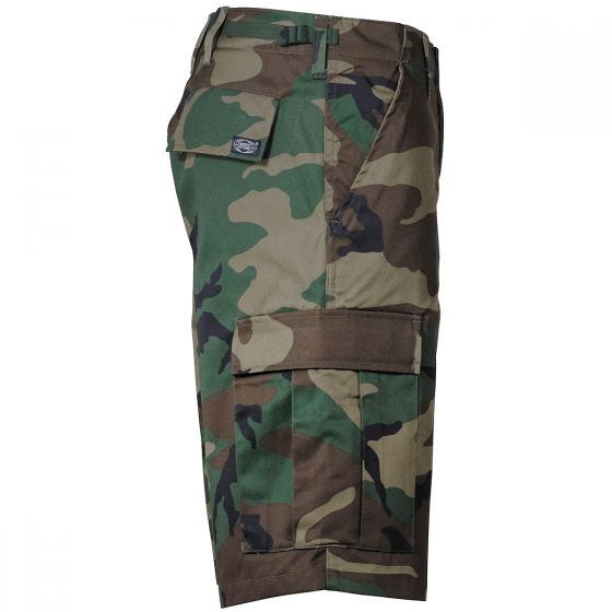 MFH US BDU Bermuda Shorts Woodland