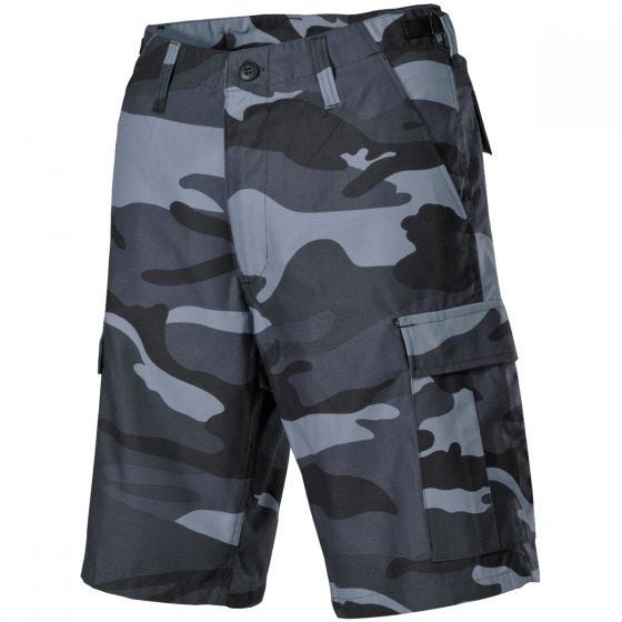 MFH US BDU Bermuda Shorts Skyblue