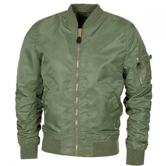 MFH US Airforce MA1 Jacket OD Green