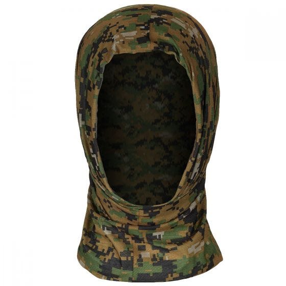 MFH Neck Gaiter Digital Woodland