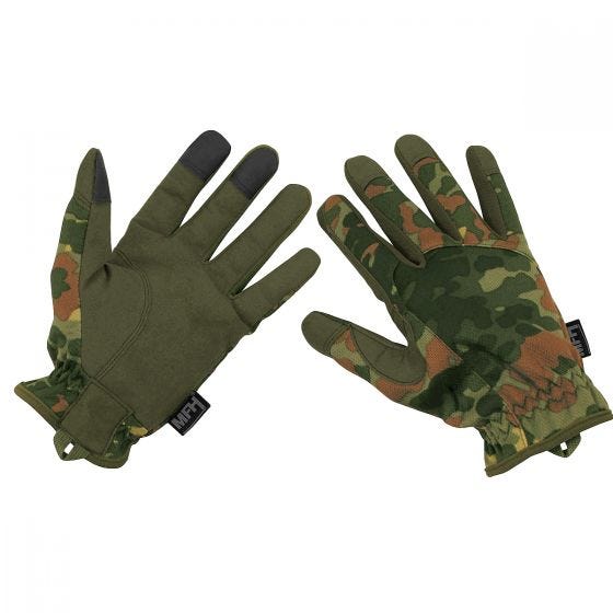 MFH Lightweight Gloves Flecktarn