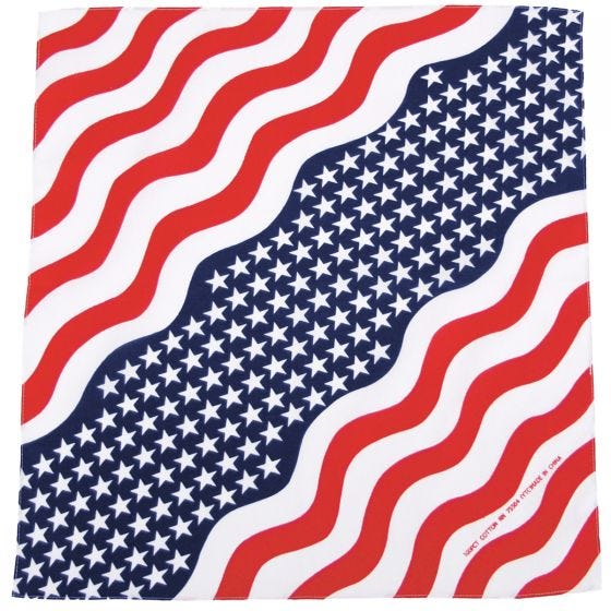 MFH Bandana Cotton Stars and Stripes