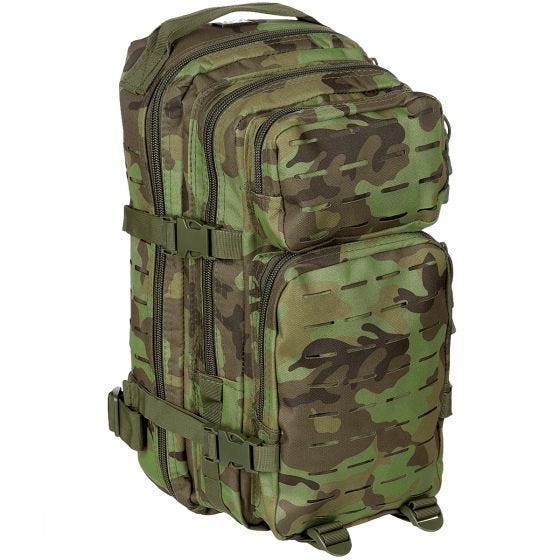 MFH Backpack Assault I Laser Czech Woodland