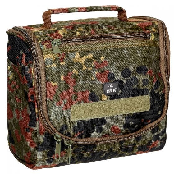 MFH Washbag Toiletry Bag Flecktarn