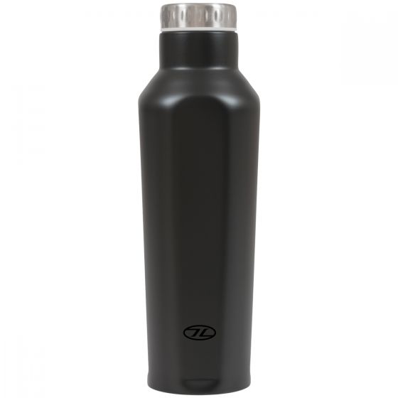 Highlander 500ml Ashta Stainless Steel Bottle Black