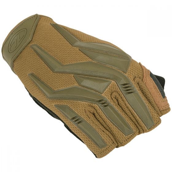 Highlander Raptor Fingerless Gloves Coyote Tan