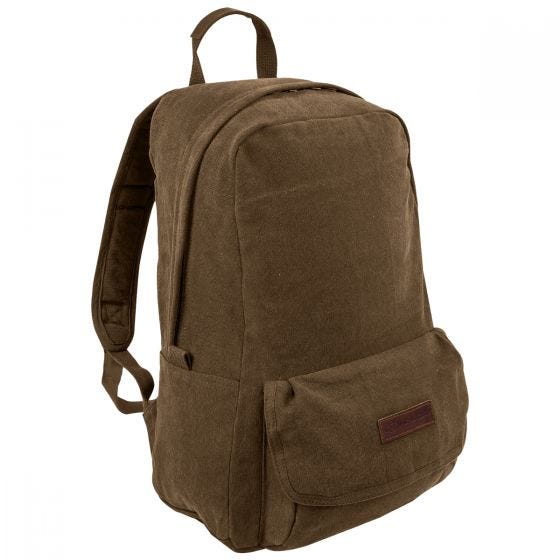 Highlander Stirling Canvas Backpack 30L Brown
