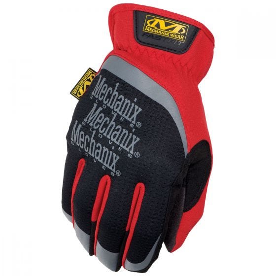 Mechanix Wear FastFit Gloves Red