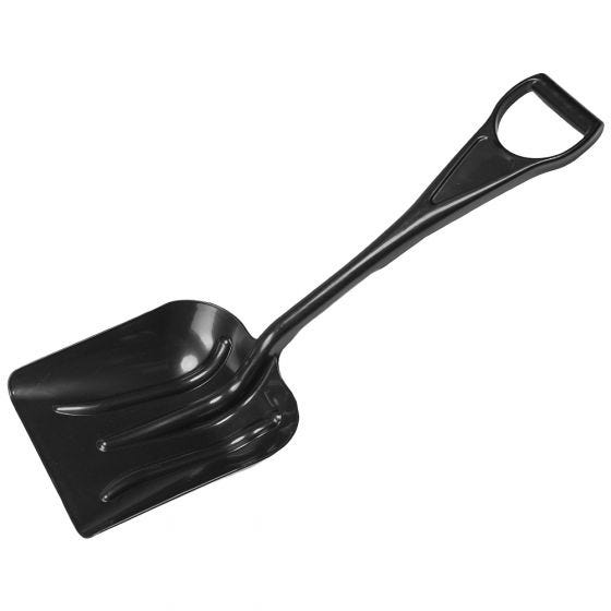 Mil-Tec Plastic Snow Shovel Black