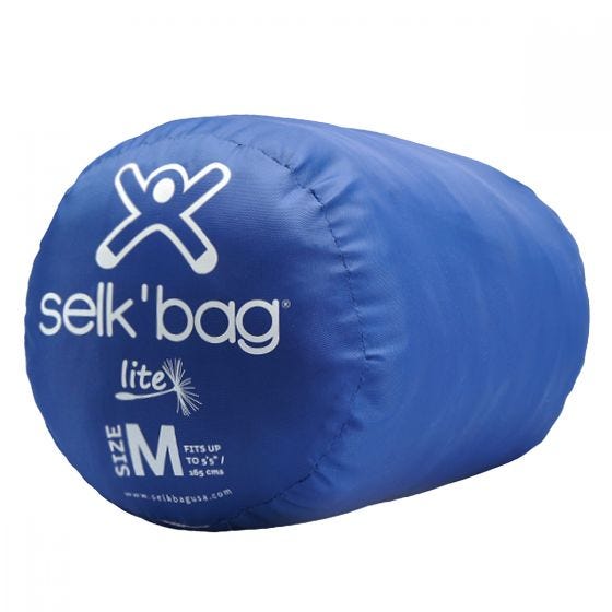 Selk'bag Lite 6G Sleeping Bag Suit Blue Evening