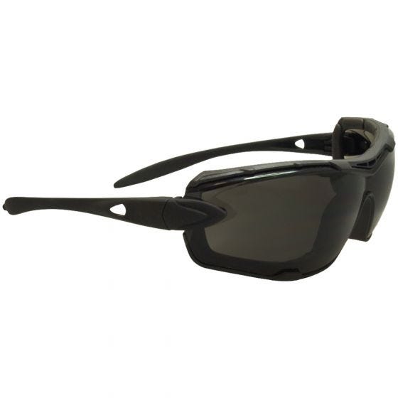 Swiss Eye Detection Sunglasses - Smoke + Clear Lenses / Rubber Black Frame