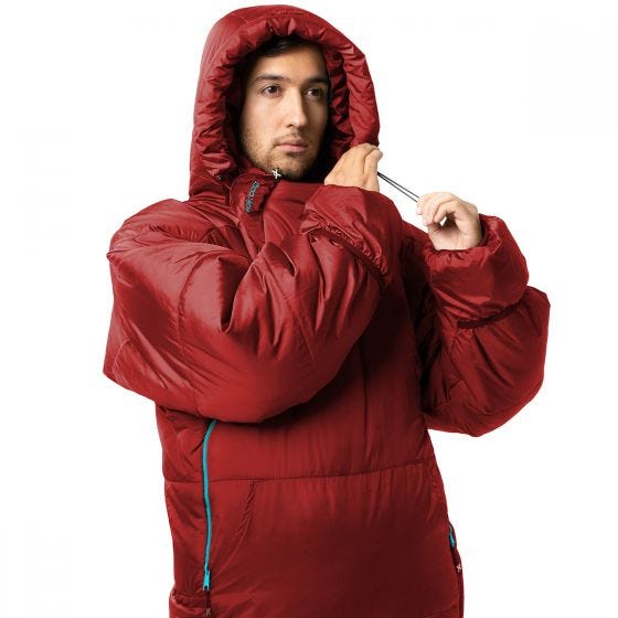 Selk'bag Original 6G Sleeping Bag Suit Chili River