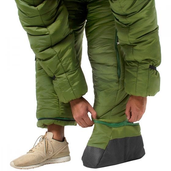 Selk'bag Original 6G Sleeping Bag Suit Green Pasture