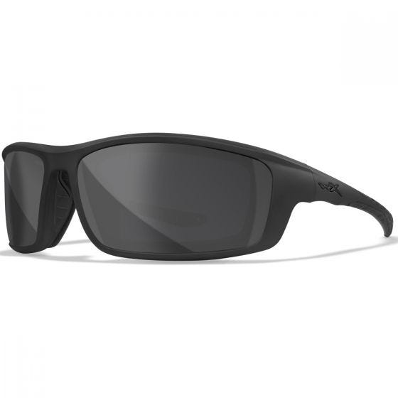 Wiley X WX Grid Glasses - Grey Lenses / Matte Black Frame