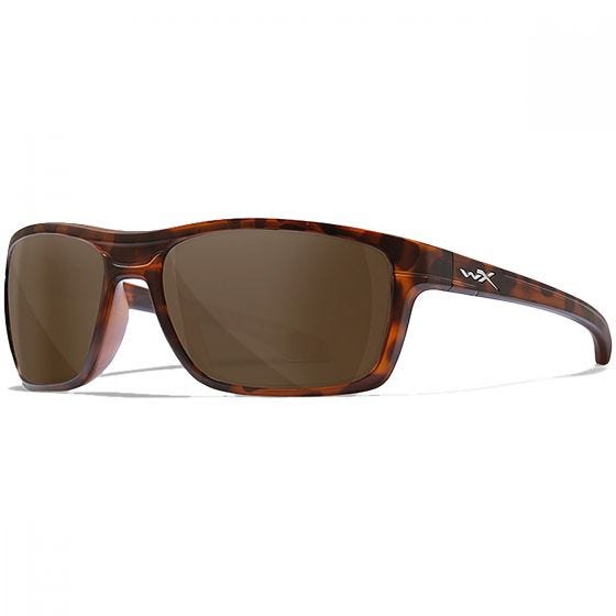 Wiley X WX Kingpin Glasses - Brown Lenses / Matte Demi Brown Frame