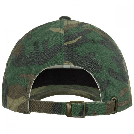 YP Low Profile Camo Washed Cap Woodland