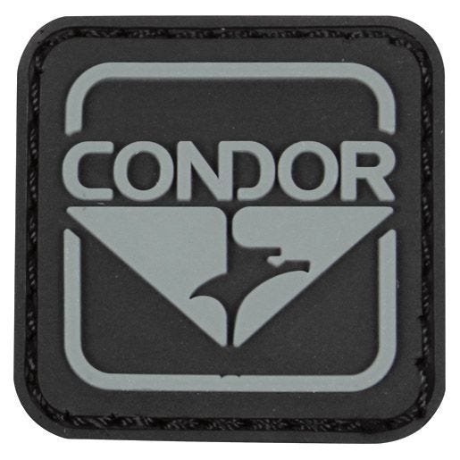 Condor Emblem PVC Patch Black/Grey