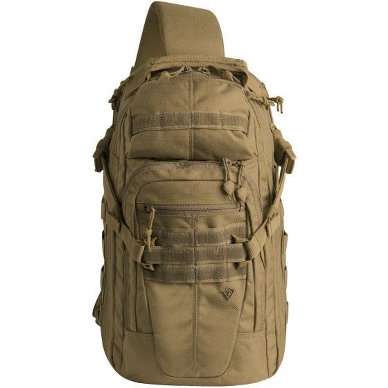 First Tactical Crosshatch Sling Pack Coyote