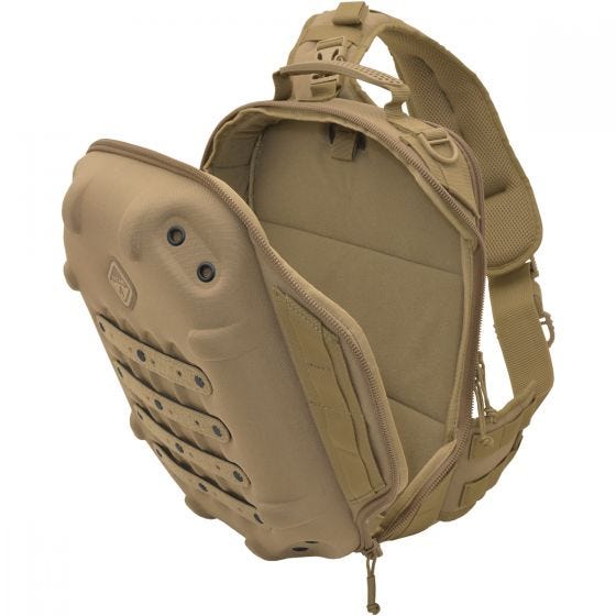 Hazard 4 Hibachi Hard MOLLE Sling Pack Coyote