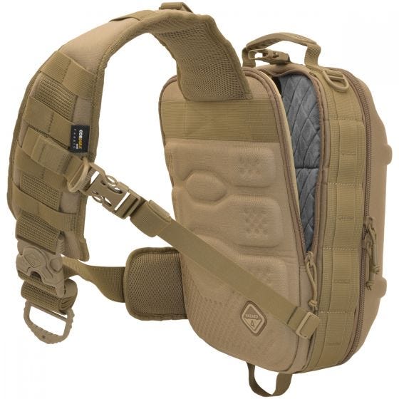 Hazard 4 Hibachi Hard MOLLE Sling Pack Coyote