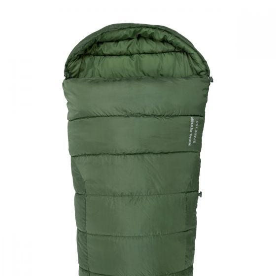 Highlander Phoenix Spark 150 Mummy Sleeping Bag Olive Green