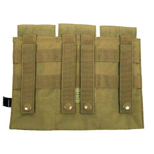 MFH Triple M4/M16 Magazine Pouch MOLLE Coyote