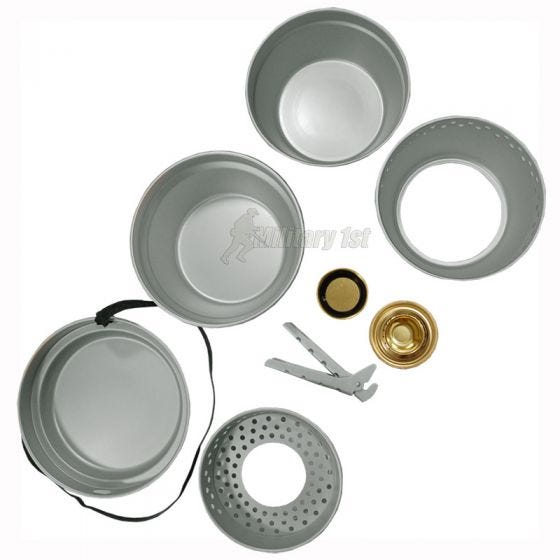 Mil-Tec Aluminium Cook Set
