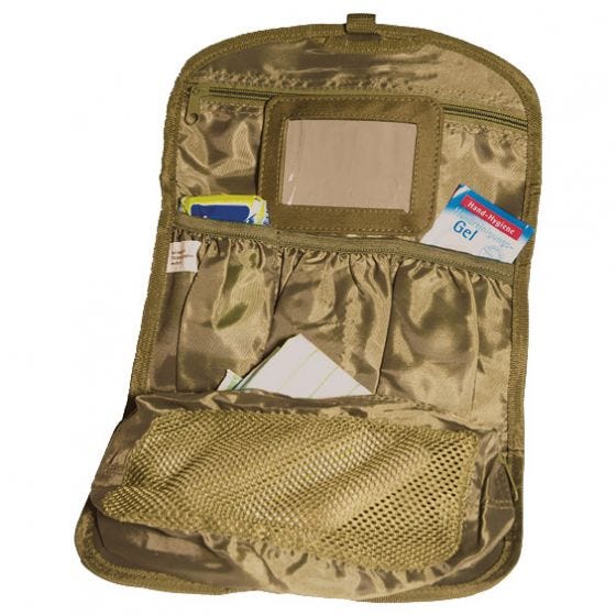 Mil-Tec British Army Toiletry Bag Coyote