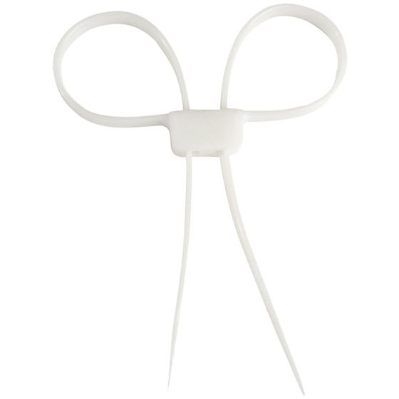 Mil-Tec Professional Plastic Handcuffs White