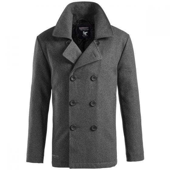 Surplus Pea Coat Anthracite