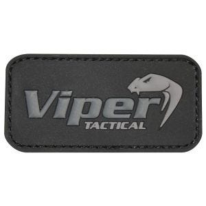 Viper Subdued Rubber Logo Patch Black