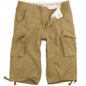 Surplus Trooper Legend 3/4 Shorts Beige Washed