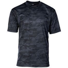 Mil Tec T Shirt Mesh Dark Camo