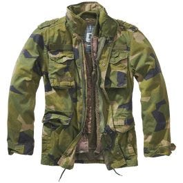 Brandit M 65 Giant Jacket Swedish M90 Camo