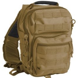 Mil Tec One Strap Small Assault Pack Coyote