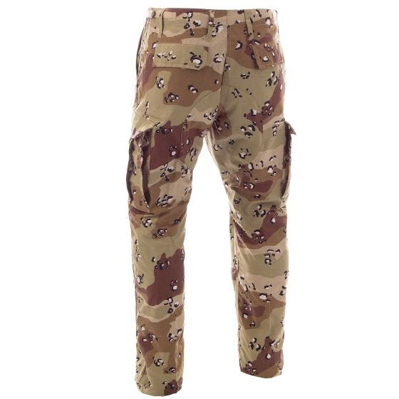 MFH BDU Combat Trousers Ripstop 6-Colour Desert