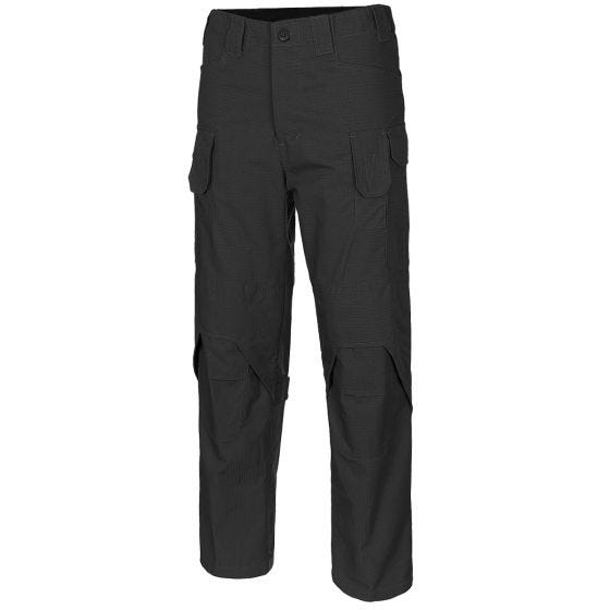 MFH Mission Combat Trousers Ripstop Black