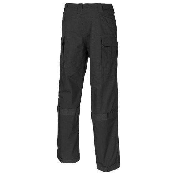 MFH Mission Combat Trousers Ripstop Black