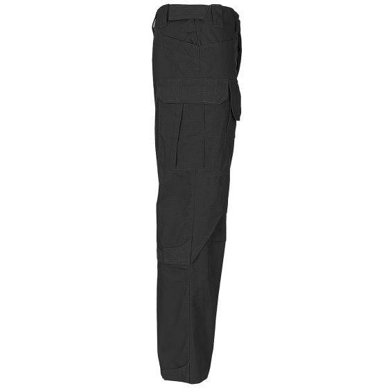 MFH Mission Combat Trousers Ripstop Black