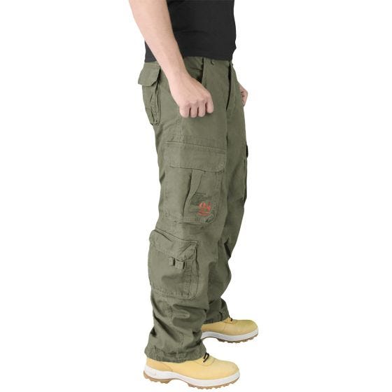 Surplus Airborne Vintage Trousers Olive