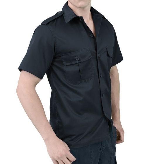 Surplus US Shirt Short Sleeve Navy