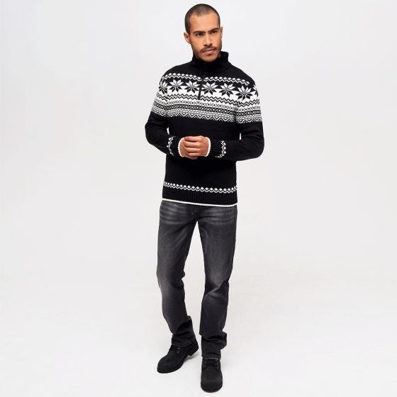 Brandit Troyer Norweger Pullover Black