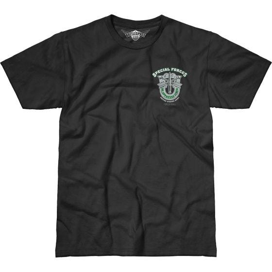 7.62 Design Army Special Forces Green Beret Battlespace T-Shirt Black