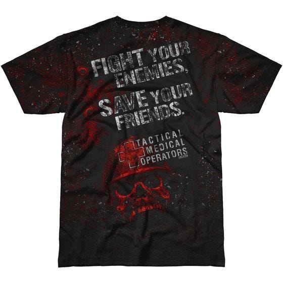7.62 Design Tactical Medical Operators Fight Your Enemies T-Shirt Black