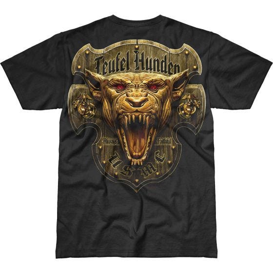 7.62 Design USMC Devil Dog Battlespace T-Shirt Black