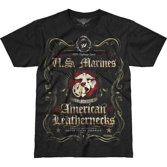 7.62 Design USMC Fighting Spirit Battlespace T-Shirt Black