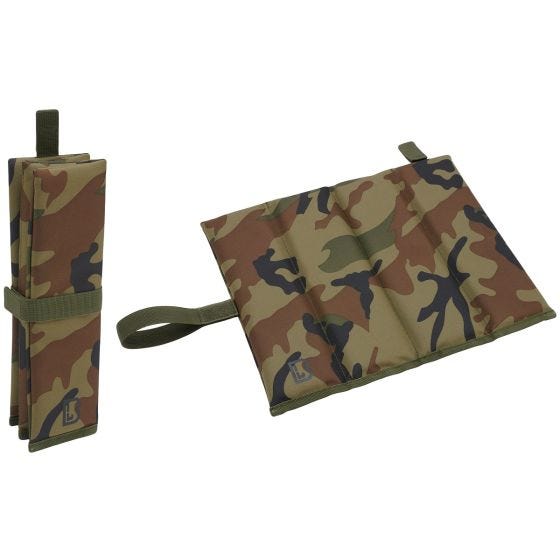 Brandit Sit Mat Folded Woodland