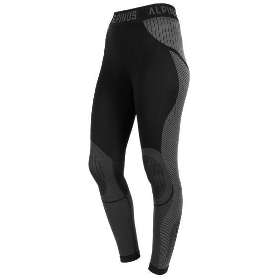 Alpinus Women Active Base Layer Leggings Black-Grey