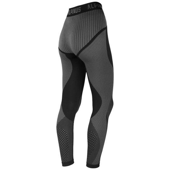 Alpinus Women Active Base Layer Leggings Black-Grey