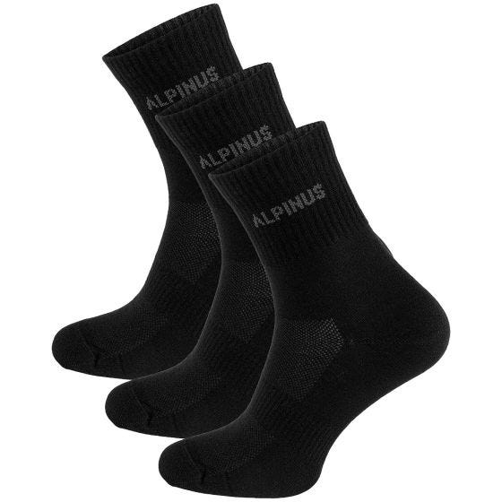 Alpinus Alpamayo 3-Pack Socks Black